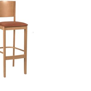 JACOB VENEER BACK BAR STOOL RFU SEAT