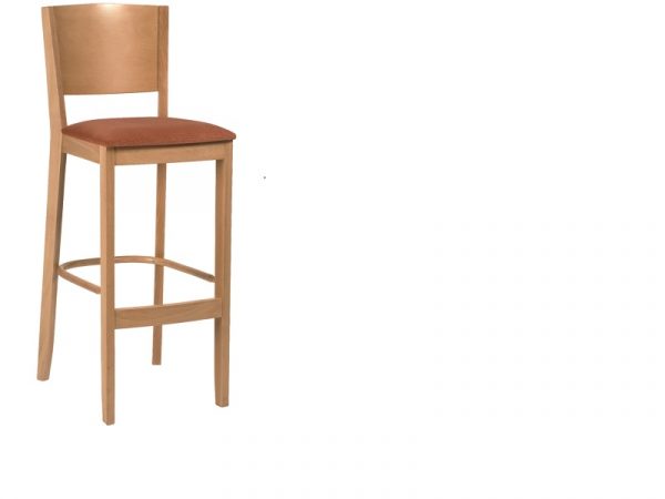 JACOB VENEER BACK BAR STOOL RFU SEAT