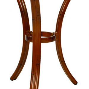 ORIENTAL 3 LEG DARK RATTAN BASE