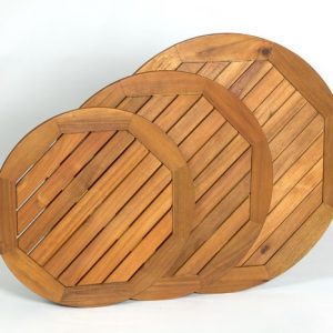 ACACIA WOOD TOP 900MM ROUND