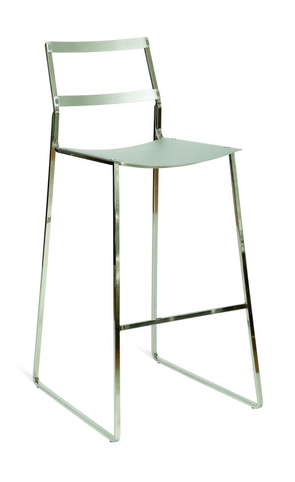 AXON HIGHSTOOL POLISHED S/STL FRAME SILV