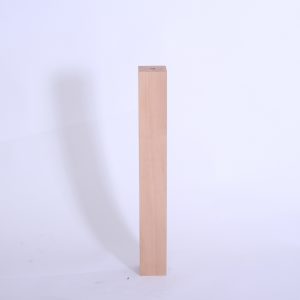 02 HIGH COLUMN SQUARE SOLID BEECH RAW