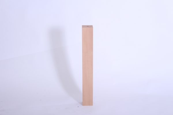 02 HIGH COLUMN SQUARE SOLID BEECH RAW