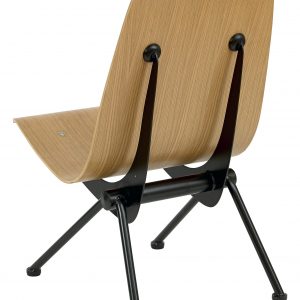 Avion sidechair natural seat black