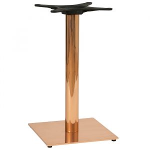 ZETA SQ BASE COPPER FINISH COFFEE