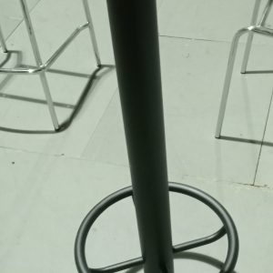 41" BLACK COLUMN WITH FOOT RING