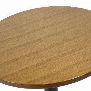 ASH VENEER TOP 700mm ROUND OAK