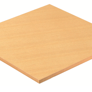 ASH VENEER TOP 750mm X 650mm NATURAL