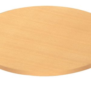 ASH VENEER TOP 800mm RD NATURAL