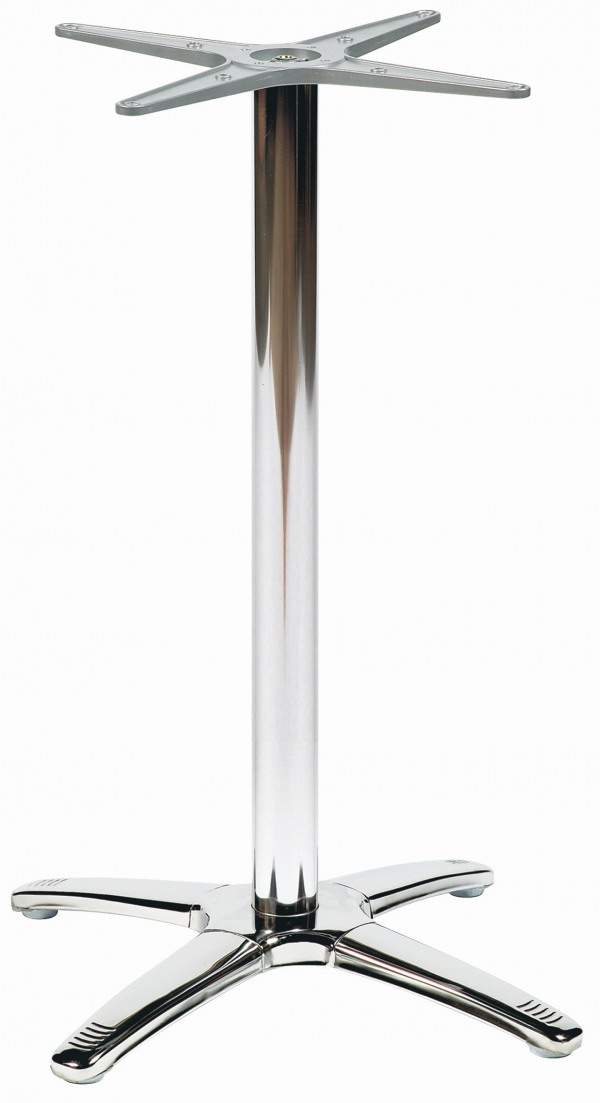 BREEZE ROUND BAR COLUMN ALU POLISHED