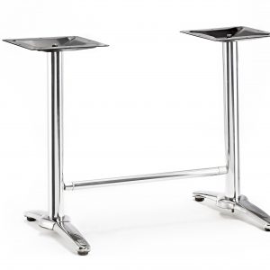 BREEZE V2 TWIN 4 LEG SS POLISHED DINING