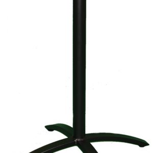 BRIDGE SMALL 4 LEG BASE BLACK DINING