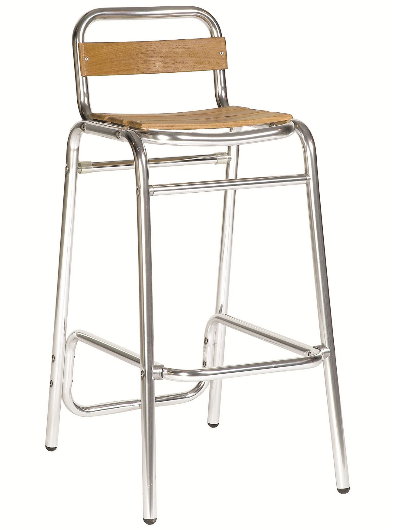 CATALINA BAR STOOL TEAK SLATS Risbys