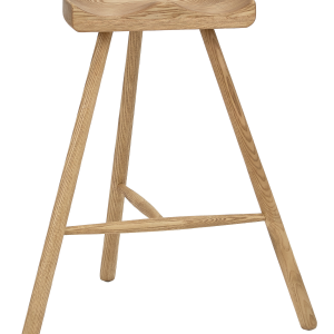 COBBLERS HIGH STOOL SOLID SEAT RAW