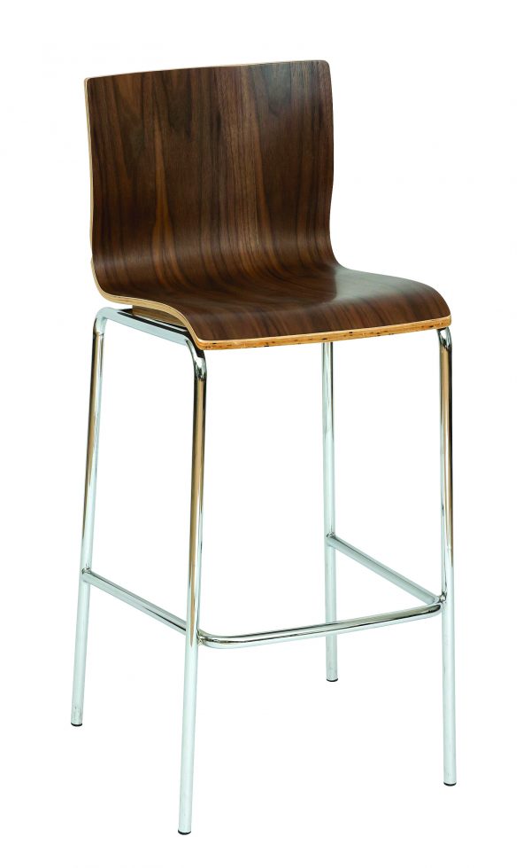 HALE A BARSTOOL SEAT ONLY REAL WALNUT