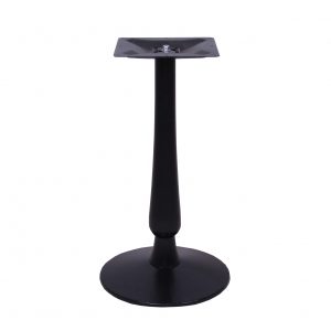 HEBE SMALL ROUND BASE BLACK DINING