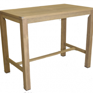 QUAD BAR TABLE RECT WEATHERED 1400X800mm