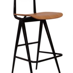 VENTURI MID BAR STOOL VENEER SEAT NAT