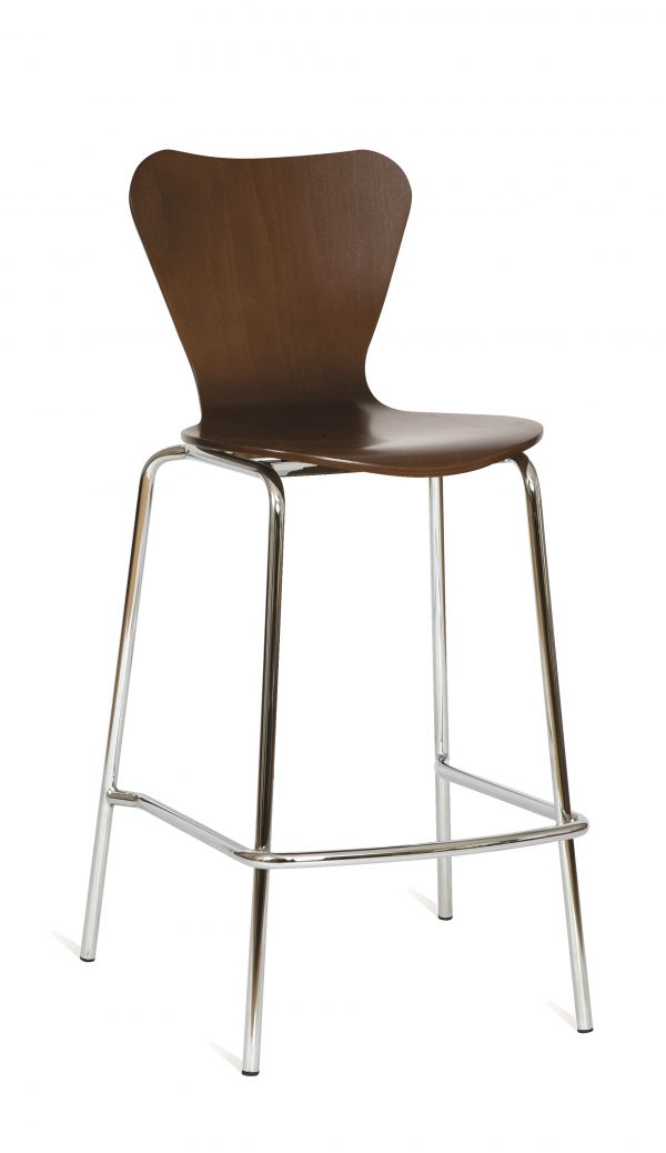 VENUS SP BAR STOOL BEECH PLY WENGE