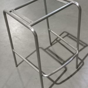 HALE BAR STOOL FRAME ONLY GUNMETAL