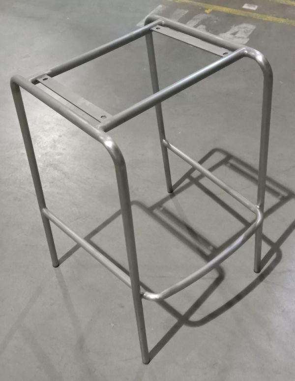 HALE BAR STOOL FRAME ONLY GUNMETAL